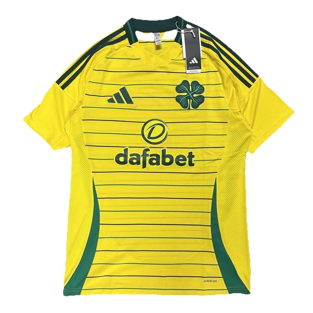 New Adidas 24/25 Glasgow Celtic FC Away Soccer Jersey IU1315 Men’s Medium NWT